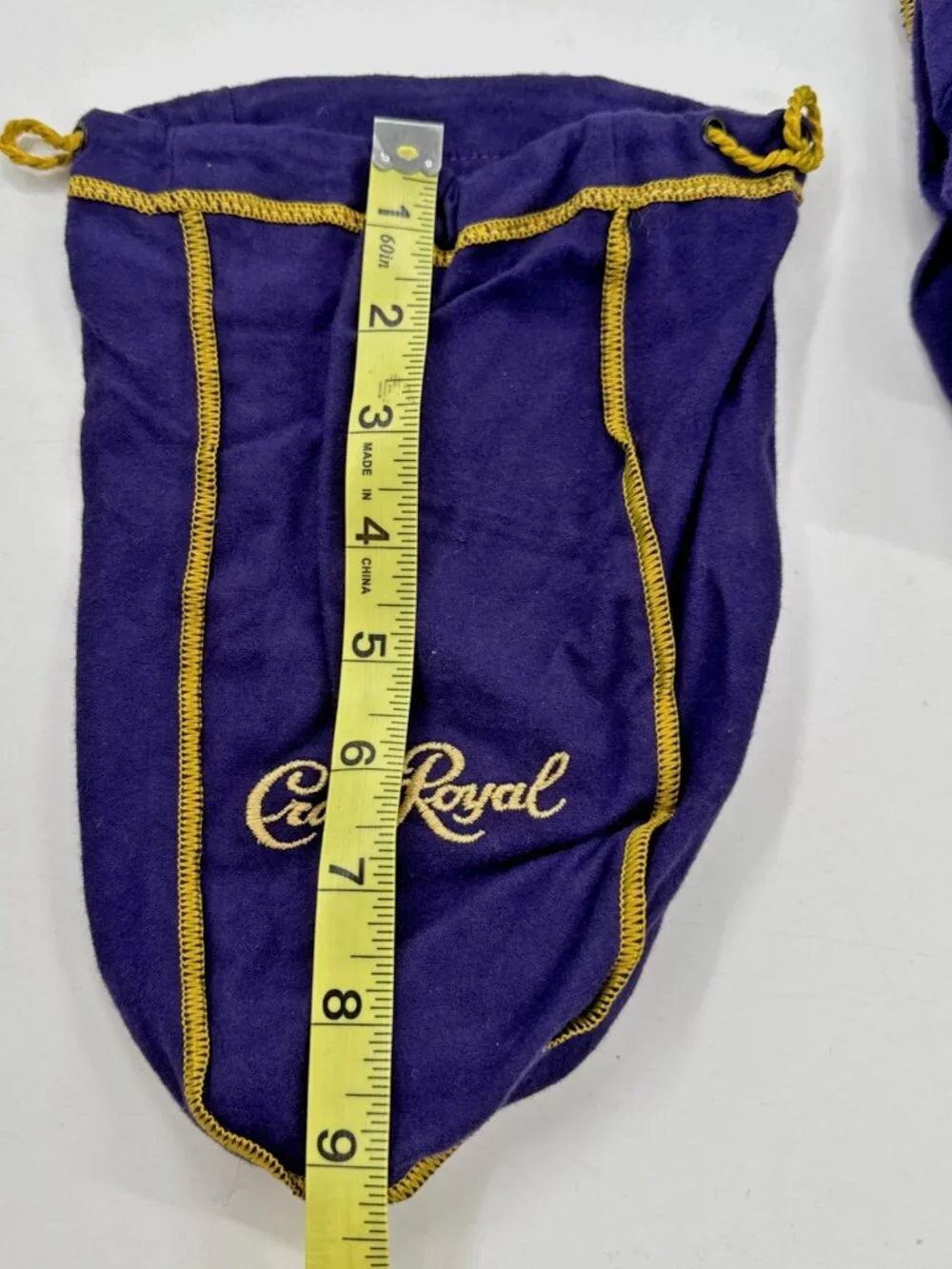 Crown Royal Bags Purple Lot of 23 Size Medium 6x9in Drawstring Unused from 2014
